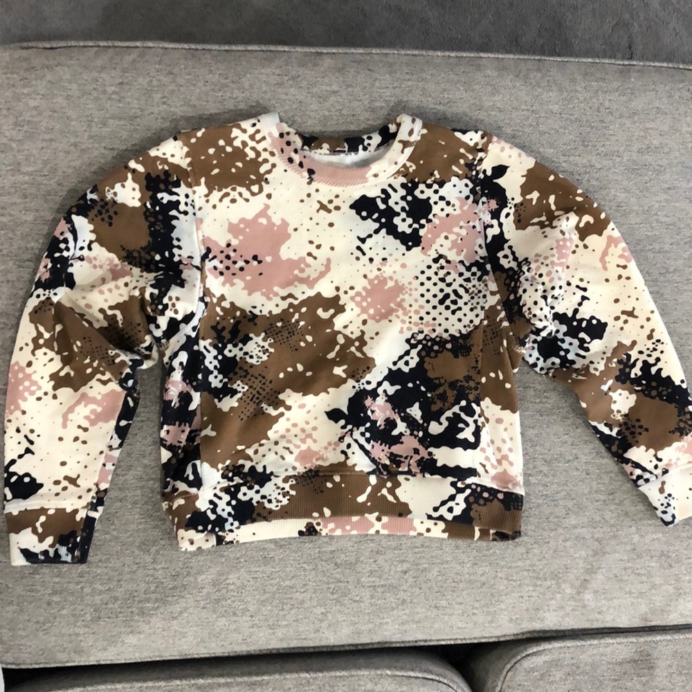 Rag and Bone cropped sweatshirt